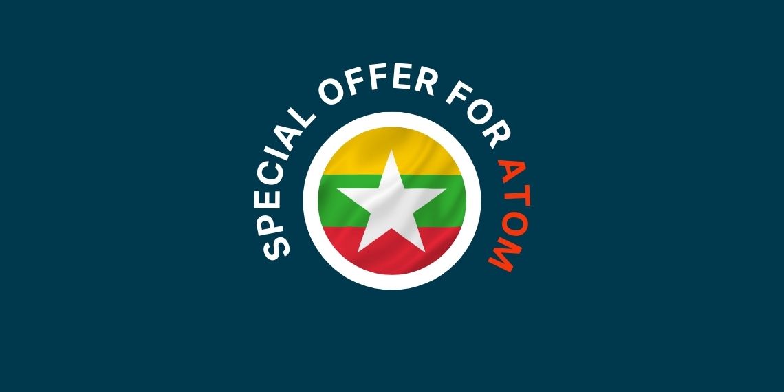 Send mobile top-up with Atom Myanmar via sendvalu