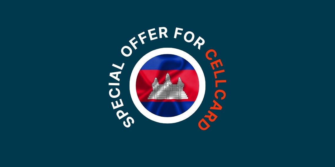 Send mobile top-up with Cellcard Cambodia via sendvalu